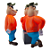 Irmãos Metralha (Beagle Boys) Action Figure Colecionável Tio Patinhas