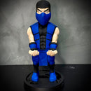 Suporte Premium Para Controle Videogames Subzero Mortal Kombat de luxo  pintado a mão Pronta Entrega