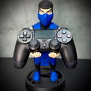 Suporte Premium Para Controle Videogames Subzero Mortal Kombat de luxo  pintado a mão Pronta Entrega