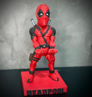 Suporte Premium Para Controle de Playstation e Xbox Deadpool  de luxo  pintado a mão Pronta Entrega com chaveiro de brinde