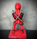 Suporte Premium Para Controle de Playstation e Xbox Deadpool  de luxo  pintado a mão Pronta Entrega com chaveiro de brinde