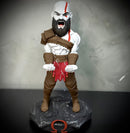 Suporte Premium Para Controle de Playstation e Xbox Kratos de luxo  pintado a mão Pronta Entrega com chaveiro de brinde