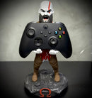 Suporte Premium Para Controle de Playstation e Xbox Kratos de luxo  pintado a mão Pronta Entrega com chaveiro de brinde