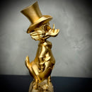 The Golden Duck – ( Figure Tio Patinhas Dourado) Premium Decorativo  de Luxo pintado a mão, Pronta entrega ORIGINAL.