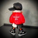 O Pato Donald Streetwise  – ( Figure decorativa estilo Cartoon) GRANDE Premium de Luxo a mão, Pronta entrega