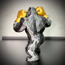 The Boxe Kong– (Figure Gorila Lutador) Premium de Luxo a mão, Pronta entrega Limitado ORIGINAL