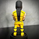 Suporte Premium Para Controle Videogames Scorpion Mortal Kombat de luxo  pintado a mão Pronta Entrega