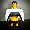 Suporte Premium Para Controle Videogames Scorpion Mortal Kombat de luxo  pintado a mão Pronta Entrega
