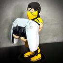 Suporte Premium Para Controle Videogames Scorpion Mortal Kombat de luxo  pintado a mão Pronta Entrega