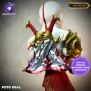 Suporte SUPER Premium Para Controle de Playstation e Xbox Kratos de luxo  pintado a mão Pronta Entrega com chaveiro de brinde