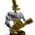 Tio Patinhas Body Builder Action Figure Colecionável