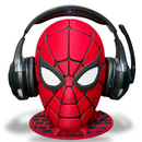 Suporte Para Headset Fone Gamer -  Homem aranha de luxo  pintado a mão Pronta Entrega